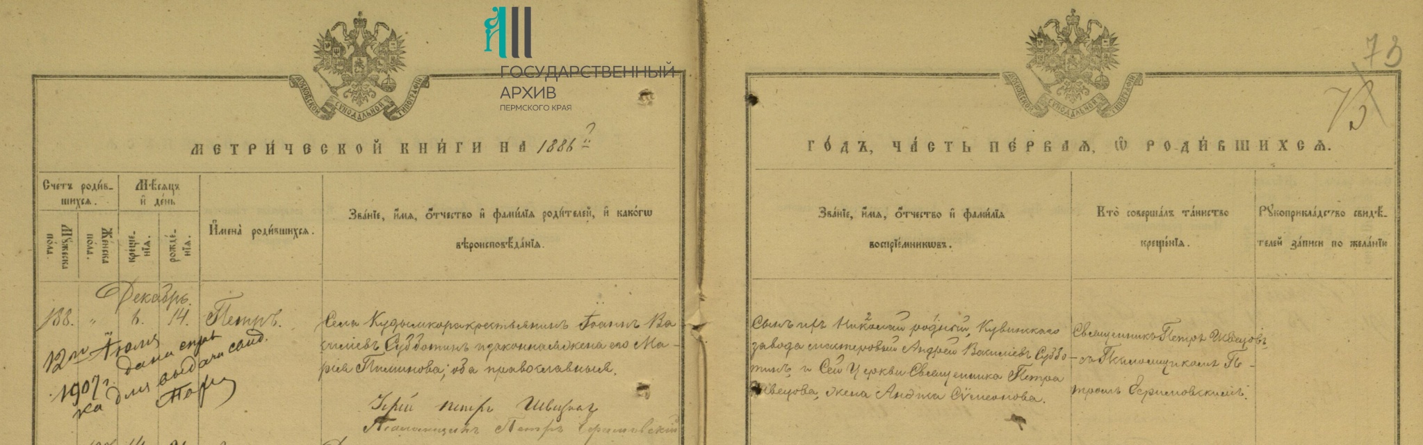 1 Пётр Субботин 719. 10. 432. Л.72 об, 73.jpg