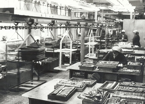 Нытвенский металлургический завод, 1980-е годы. 