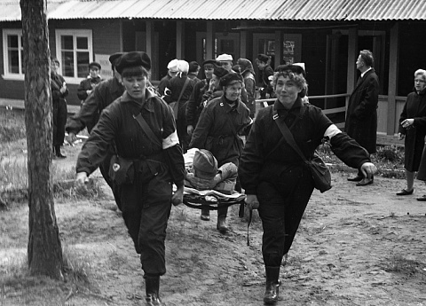 Учения гражданской обороны.