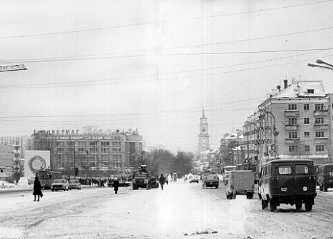 Комсомольский проспект - 1980-е гг.