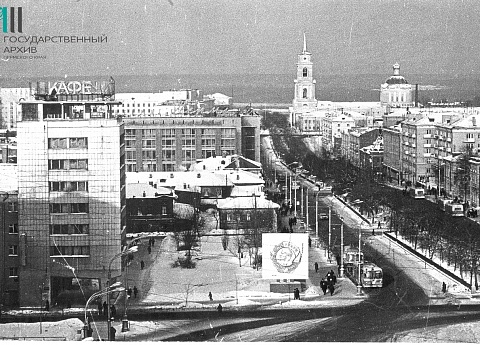 Панорама центра Перми