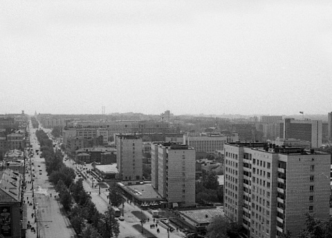 Центральная часть Перми. 