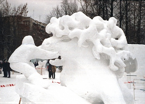 Фестиваль снежной и ледовой скульптуры «И снег, и лёд, и пламень».