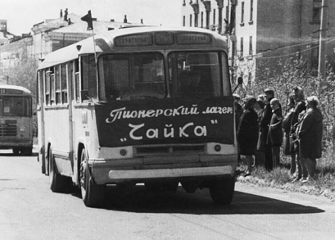 Пионерский лагерь "Чайка" Березниковского титано-магниевого комбината.