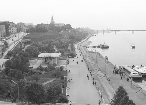 Набережная реки Кама.
